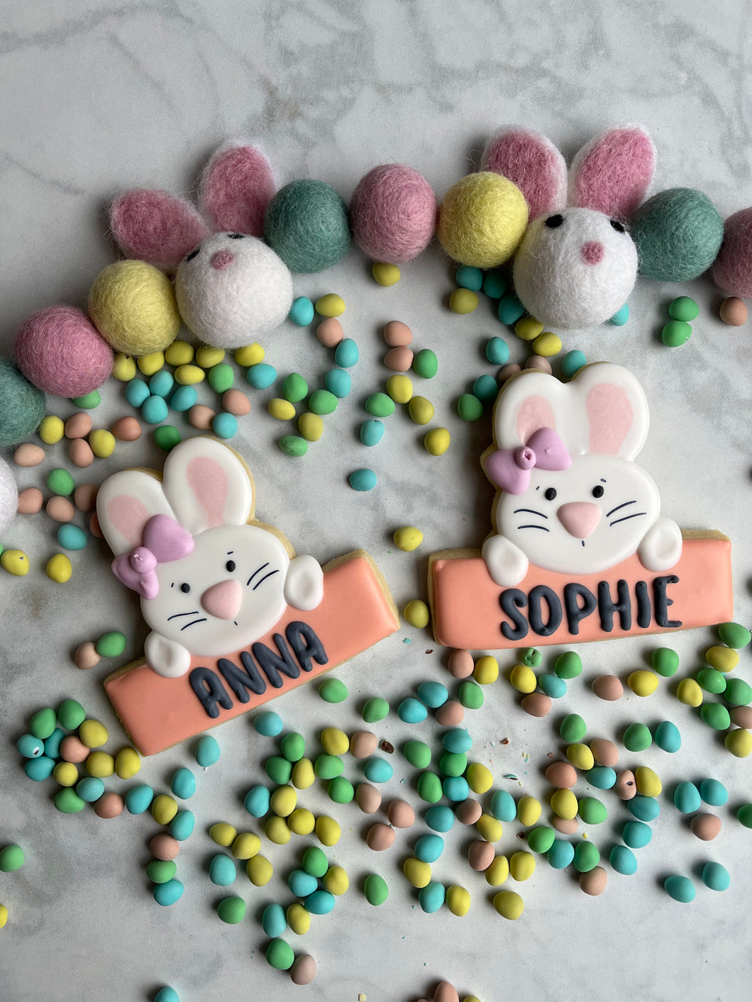 Personalized Bunny Plaque
