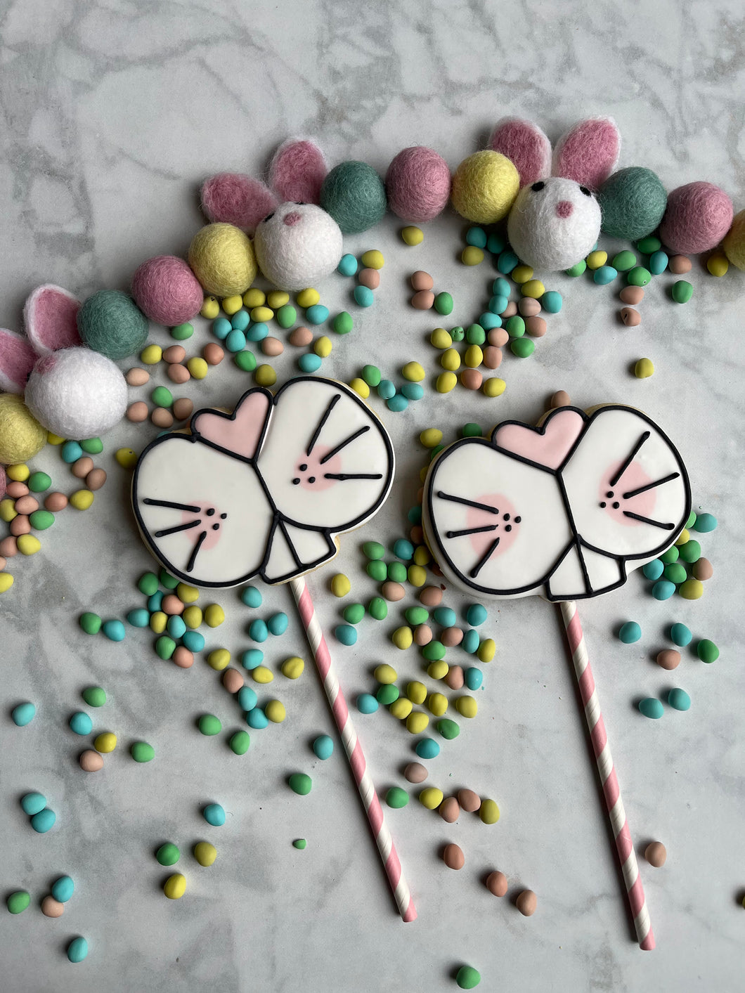 Bunny Nose Cookie-pop